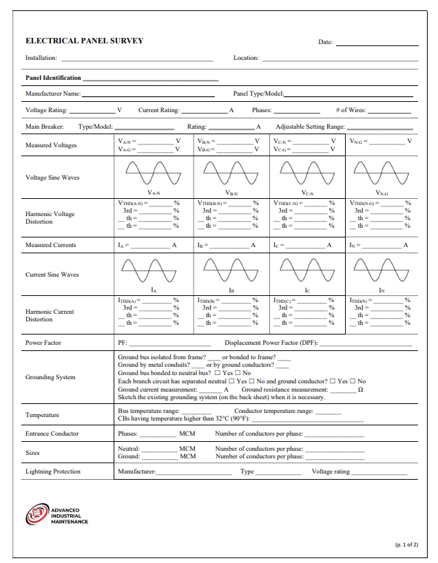 Electrical Panel Survey thumbnail